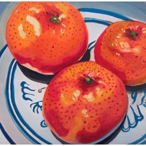 Nida Fatima Syed, 08 x 08 inch, Oil on Board, Still life Painting, AC-NDFRZ-012 Nida Fatima Syed, 08 x 08 inch, Oil on Board, Still life Painting, AC-NDFRZ-012